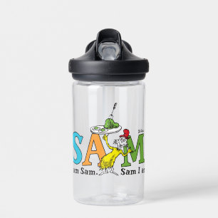 Bouteille D'eau Dr. Seuss   Je suis Sam. Sam je suis.