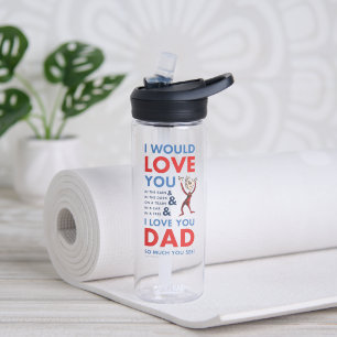 Bouteille D'eau Dr. Seuss Je t'aime papa tellement que tu vois