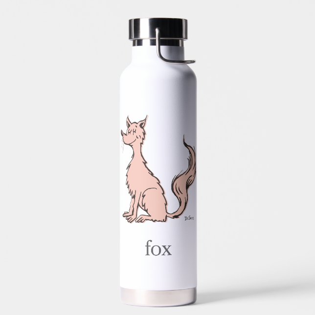 Bouteille D'eau Dr. Seuss | Renard Rose (Gauche)