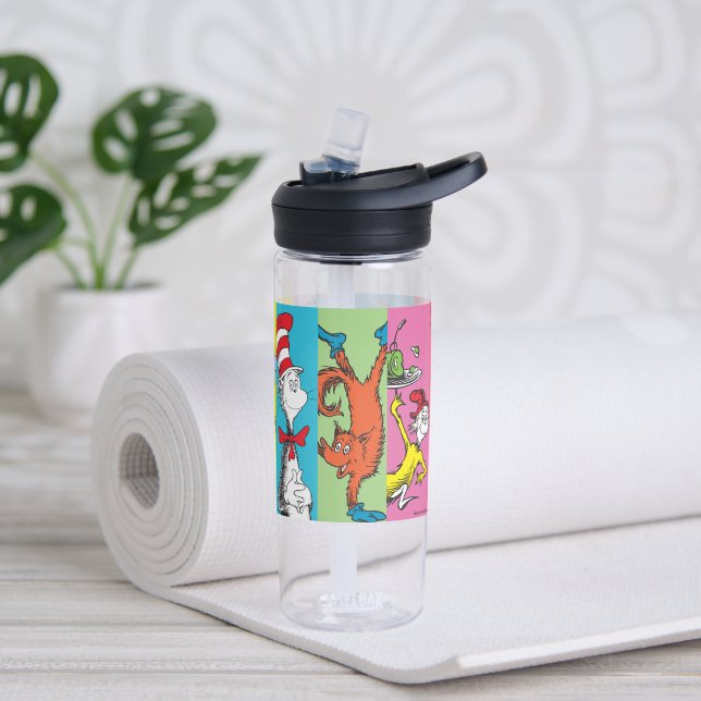 Bouteille D'eau Dr. Seuss | Tranche de personnage (Yoga)