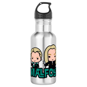 Bouteille D'eau Draco et Lucius Malfoy personnage art