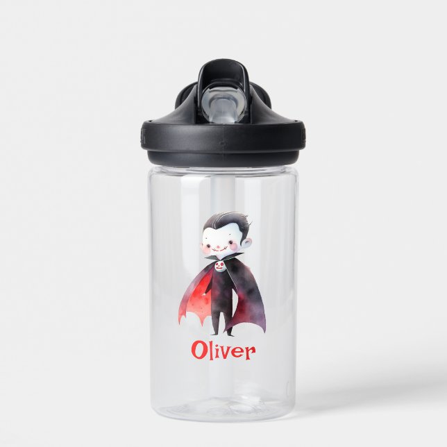 Bouteille D'eau Dracula Halloween cadeau anniversaire (Avant)