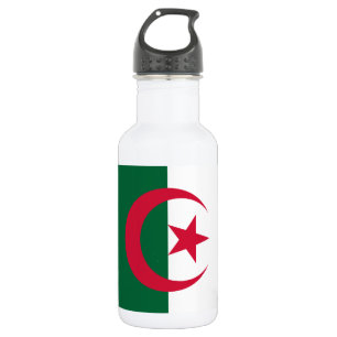 Bouteille D'eau Drapeau algérien patriotique