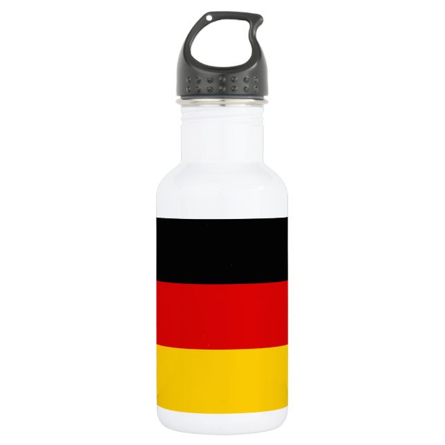 Bouteille D'eau Drapeau allemand (Devant)