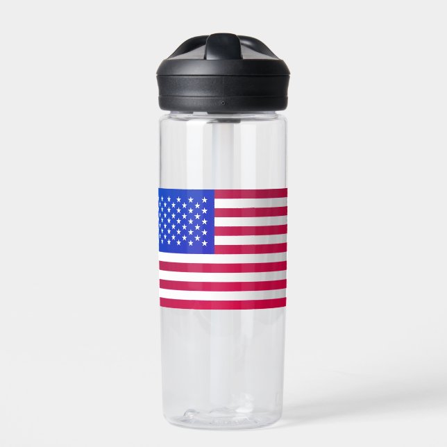 Bouteille D'eau Drapeau américain (Extérieur)