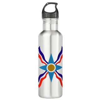 Bouteille D'eau Drapeau assyrien - Ata d'Ator Stainless Steel Bott