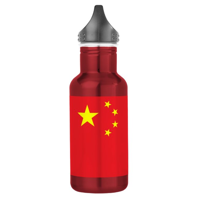 Bouteille D'eau Drapeau chinois (Gauche)