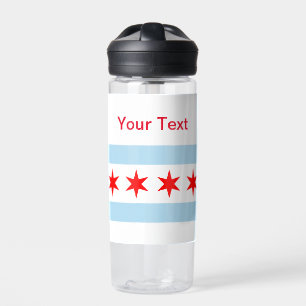 Bouteille D'eau Drapeau de Chicago, Illinois