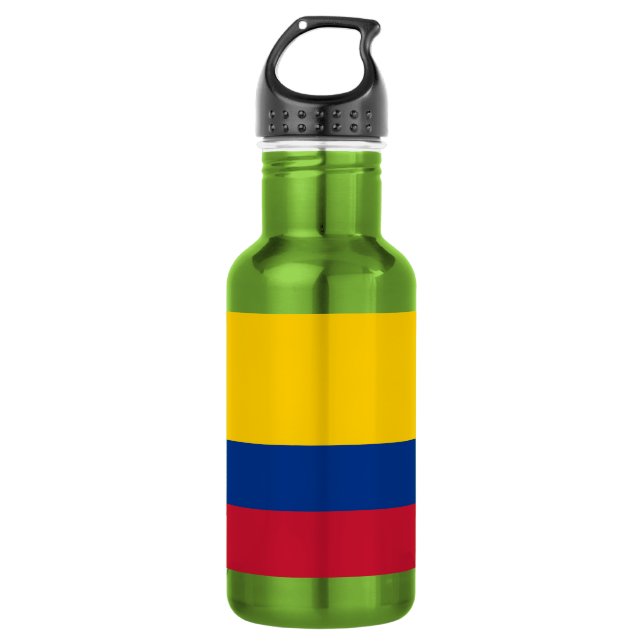 Bouteille D'eau Drapeau de Colombie (Devant)