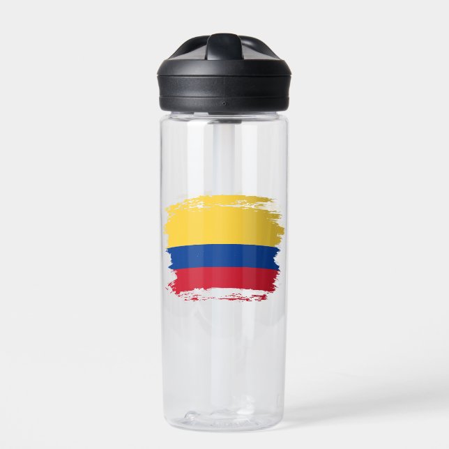 Bouteille D'eau Drapeau de Colombie (Extérieur)