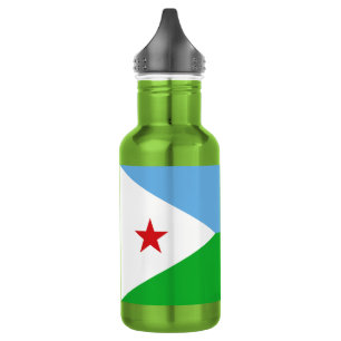 Bouteille D'eau Drapeau de Djibouti