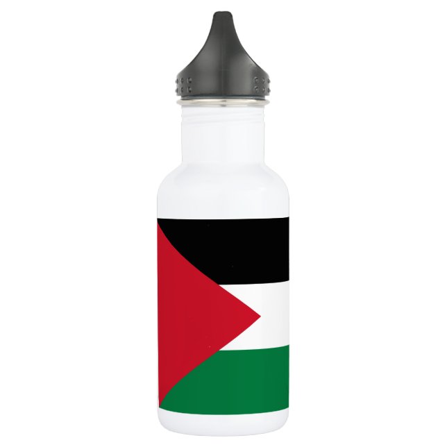 Bouteille D'eau Drapeau de la Palestine (Gauche)