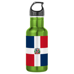 Bouteille D'eau Drapeau de la République Dominicaine