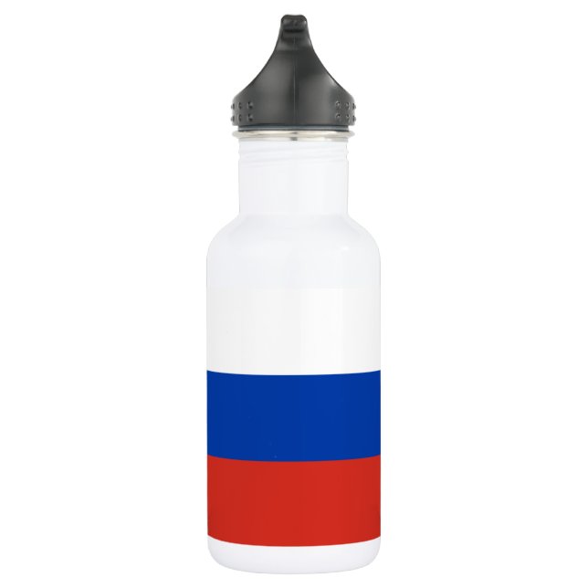 Bouteille D'eau Drapeau de la Russie (Droite)