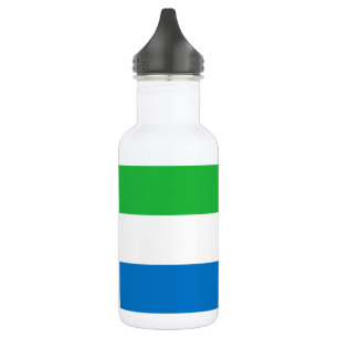 Bouteille D'eau Drapeau de la Sierra Leone