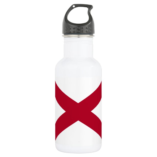 Bouteille D'eau Drapeau de l'Alabama (Devant)