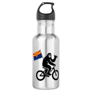 Bouteille D'eau Drapeau de l'Arizona Bigfoot Cyclisme