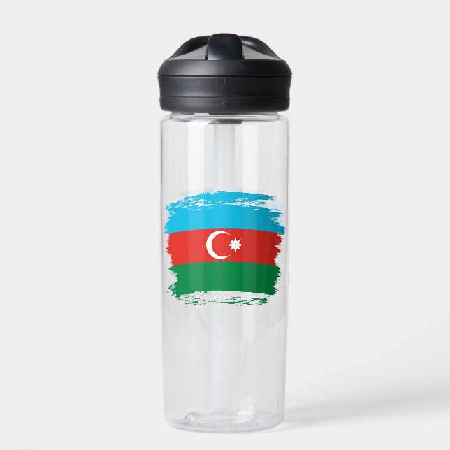 Bouteille D'eau Drapeau de l'Azerbaïdjan (Extérieur)