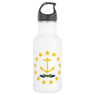 Bouteille D'eau Drapeau de l'État de Rhode Island