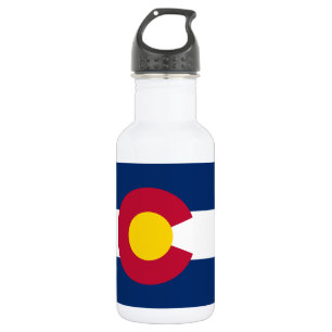 Bouteille D'eau Drapeau de l'État du Colorado