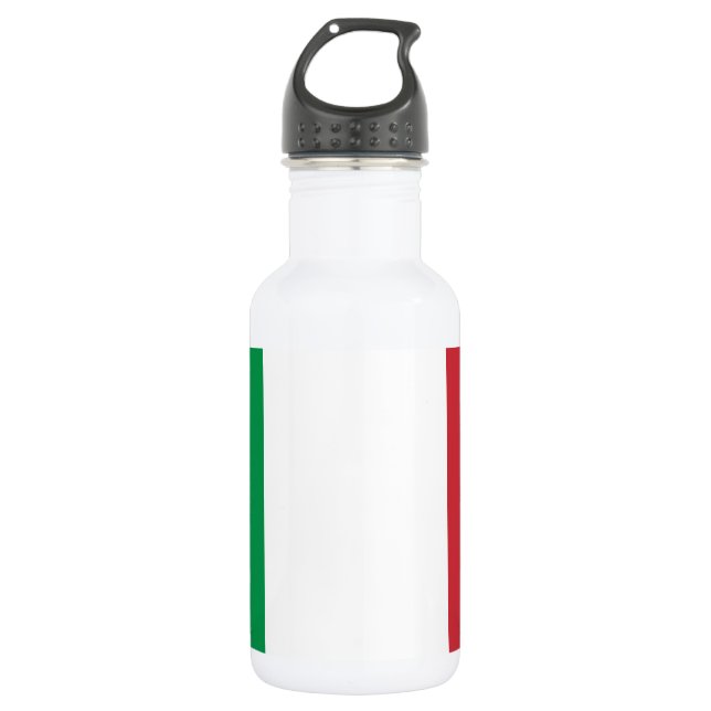 Bouteille D'eau Drapeau de l'Italie (Devant)