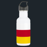 Bouteille D'eau Drapeau de l'Ossétie du Nord<br><div class="desc">Drapeau patriotique de l'Ossétie du Nord-Alanie.</div>