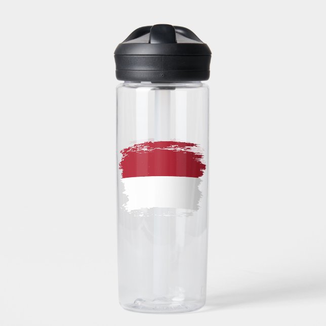 Bouteille D'eau Drapeau de Monaco (Extérieur)