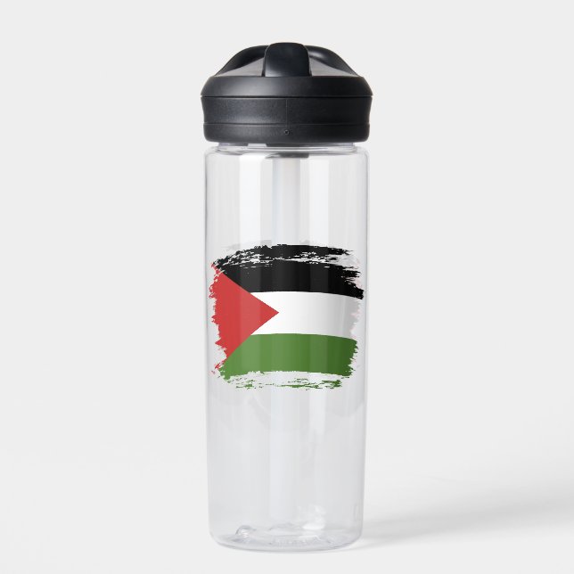 Bouteille D'eau Drapeau de Palestine (Extérieur)