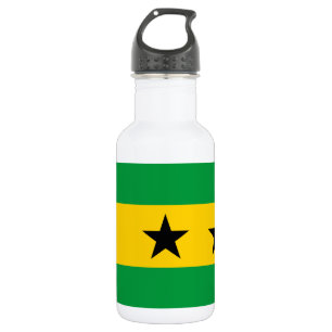 Bouteille D'eau Drapeau de Sao Tomé-et-Principe