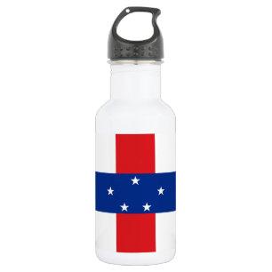 Bouteille D'eau Drapeau des Antilles néerlandaises
