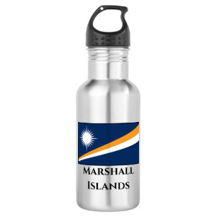 Bouteille D'eau Drapeau des Îles Marshall