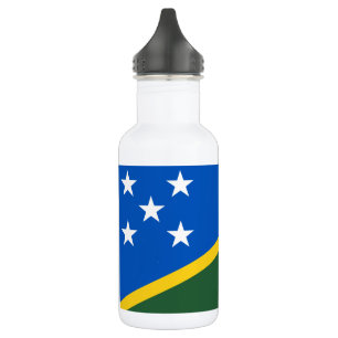 Bouteille D'eau Drapeau des Îles Salomon