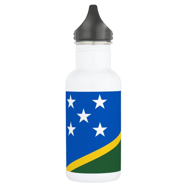 Bouteille D'eau Drapeau des Îles Salomon (Gauche)