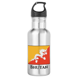Bouteille D'eau Drapeau du Bhoutan
