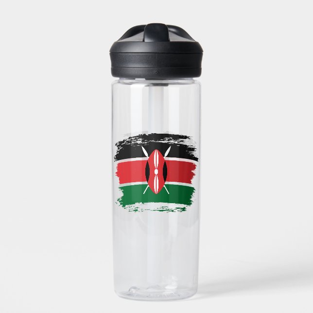 Bouteille D'eau Drapeau du Kenya (Extérieur)