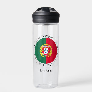 Bouteille D'eau Drapeau du Portugal pour jour férié au Portugal