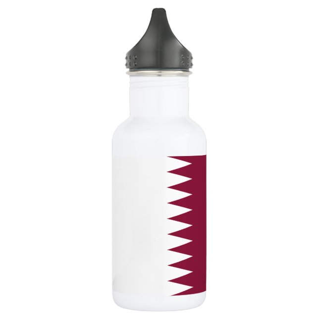 Bouteille D'eau Drapeau du Qatar (Gauche)