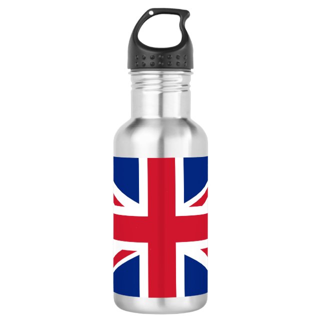 Bouteille D'eau drapeau du Royaume-Uni (Devant)
