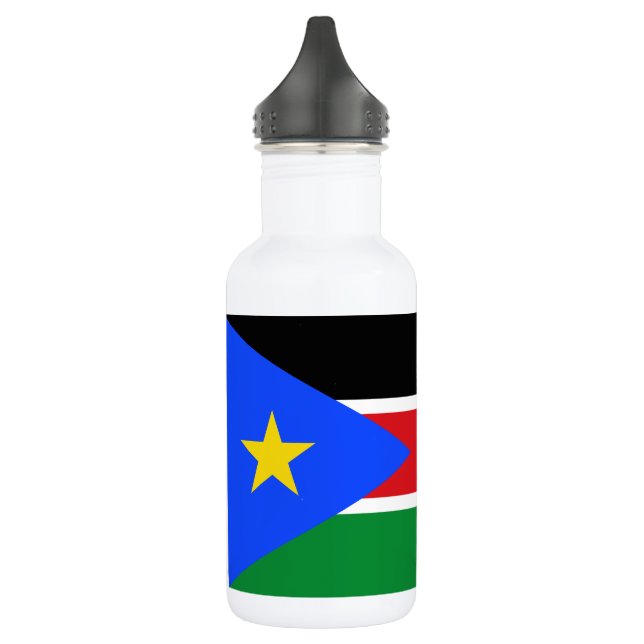 Bouteille D'eau Drapeau du Soudan du Sud (Gauche)