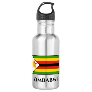 Bouteille D'eau Drapeau du Zimbabwe
