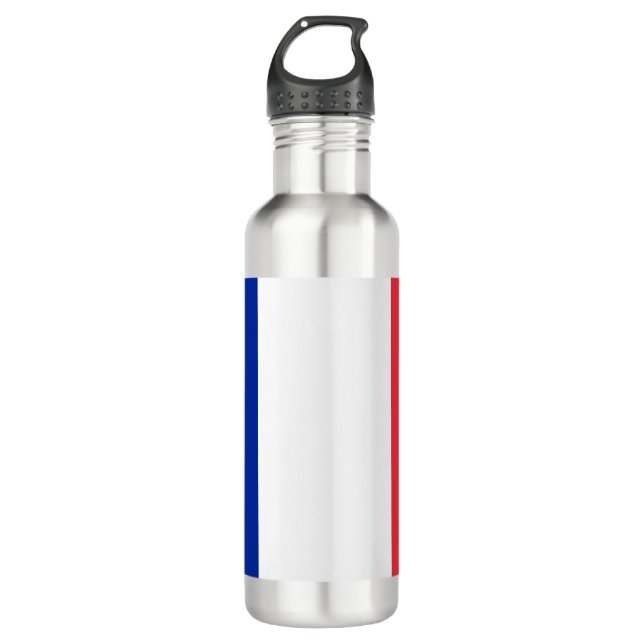 Bouteille D'eau Drapeau français (France) (Devant)