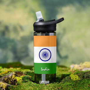 Bouteille D'eau Drapeau indien patriotique