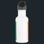 Bouteille D'eau Drapeau irlandais<br><div class="desc">Drapeau patriotique d'Irlande.</div>