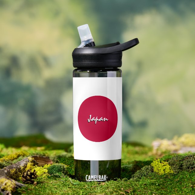 Bouteille D'eau Drapeau japonais patriotique (Extérieur)