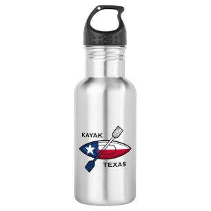 Bouteille D'eau Drapeau Kayak Texas