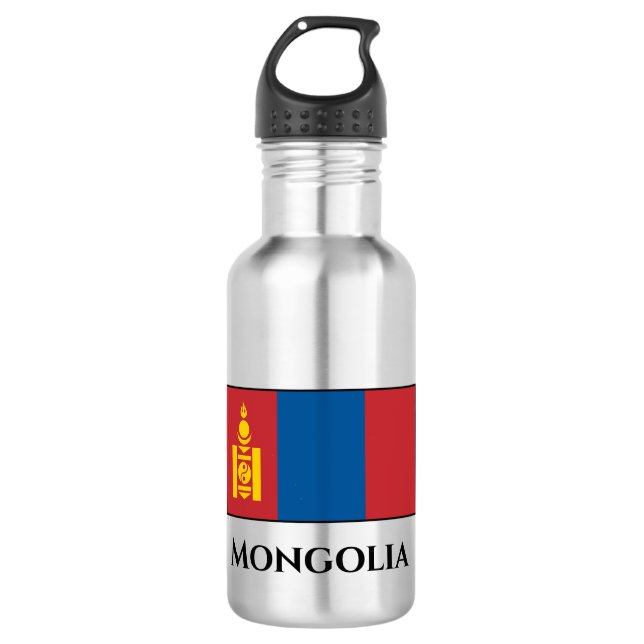 Bouteille D'eau Drapeau mongol (Devant)