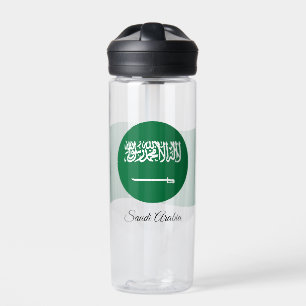 Bouteille D'eau Drapeau saoudien, patriotique Arabie Saoudite