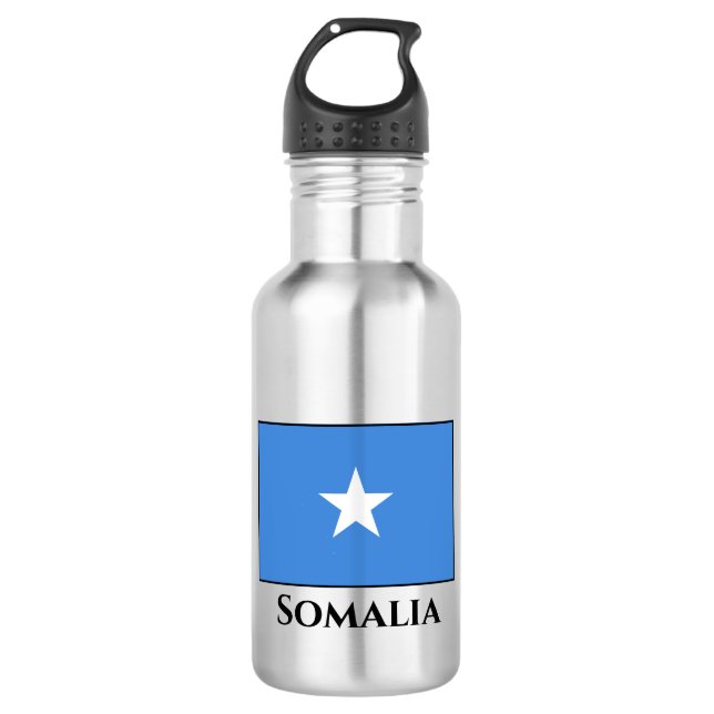 Bouteille D'eau Drapeau somalien (Devant)