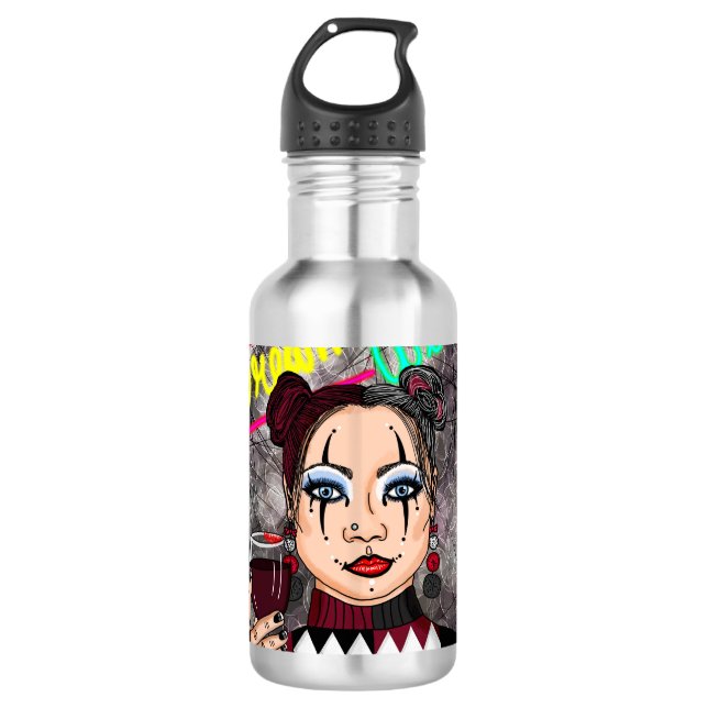 Bouteille D'eau Dream Wild Goth Girl (Devant)
