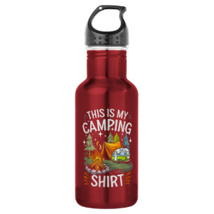 Bouteille D'eau Drôle C'est Mon Camping Pour Campeur